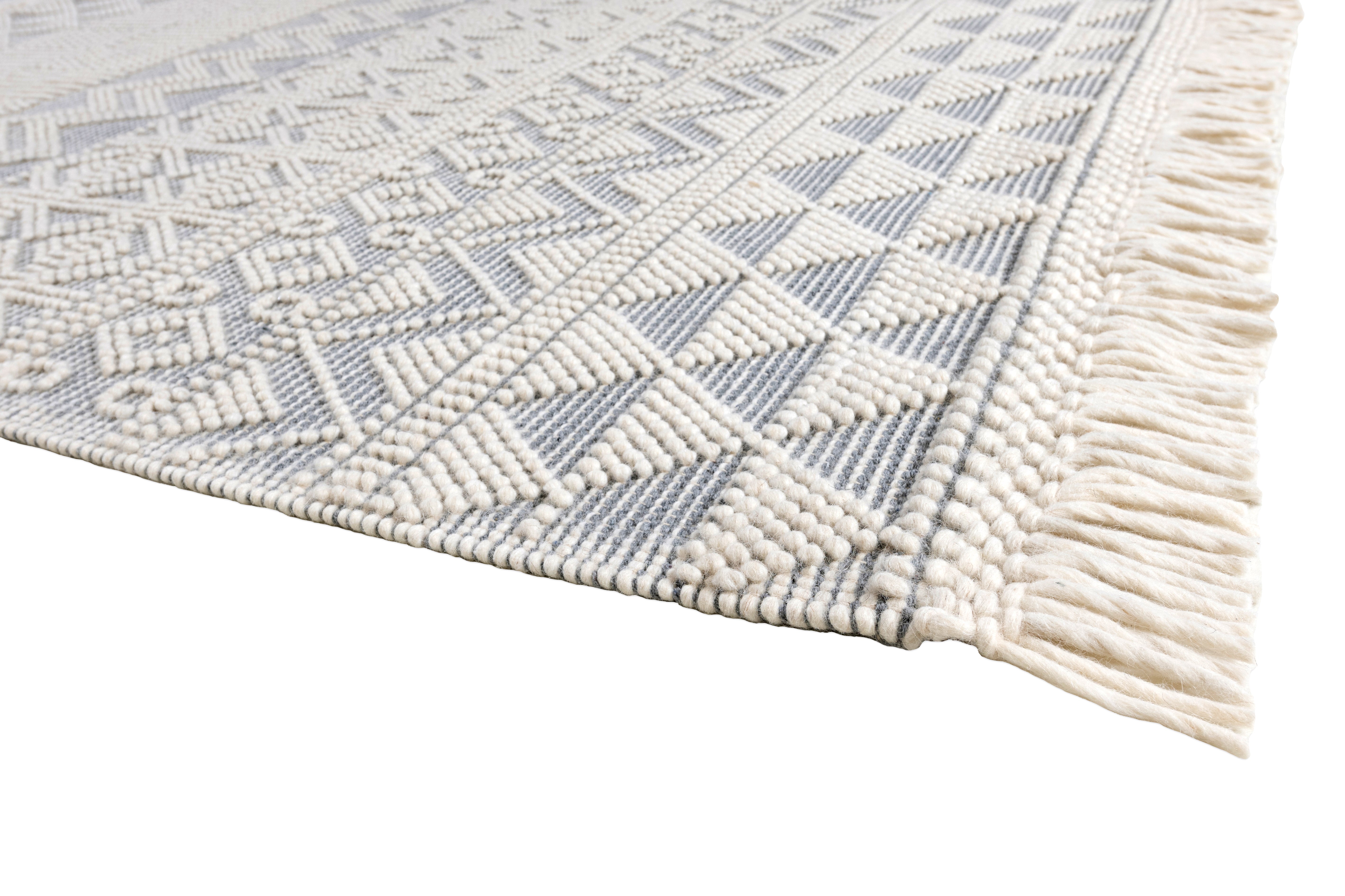 Concept Looms Anya ANYA01 Ivory Slate Rug